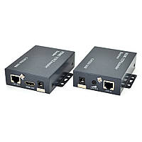 Одноканальний активний подовжувач HDMI сигналу UTP кабелю. Дальність передачі: до 200 метрів, cat5e/cat6e от