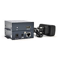 Одноканальний активний подовжувач HDMI сигналу UTP кабелю. Дальність передачі: до 100 метрів, cat5e/cat6e от