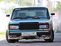 Вії на фари Lada 2104 Накладки на фари ВАЗ 2104