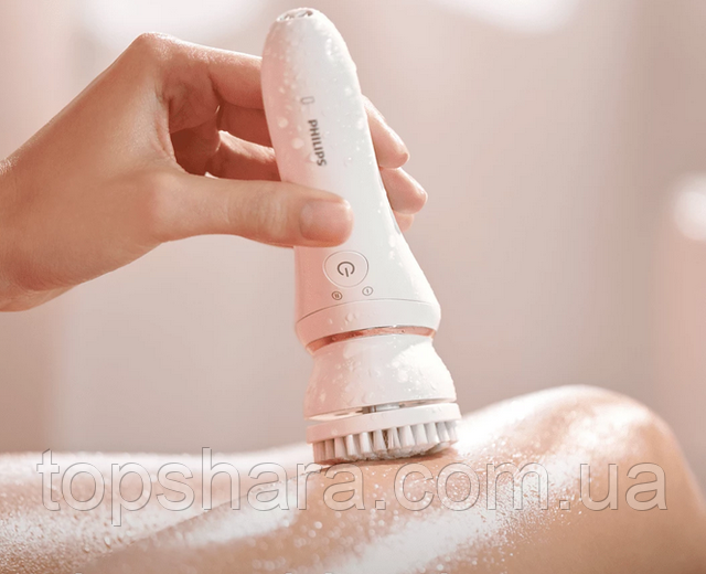 Щітка для пілінгу тіла епілятора Philips BRE644, BRE650, BRE652, BRE735, BRE740, BRP535, BRP586, BRE710, BRE730