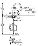 Одноважільний змішувач для кухні Grohe BauEdge New (30536000), фото 3