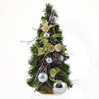 Популярний! Штучна ялинка YES! Fun Пролісок 0,46 м з прикрасами (904291) - Краща якість тільки на Nukleon.com.ua