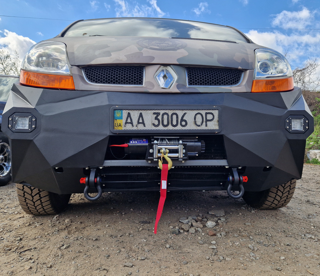 Передний силовой бампер для Renault Trafic (ID#2311739254), цена: 49500 ...