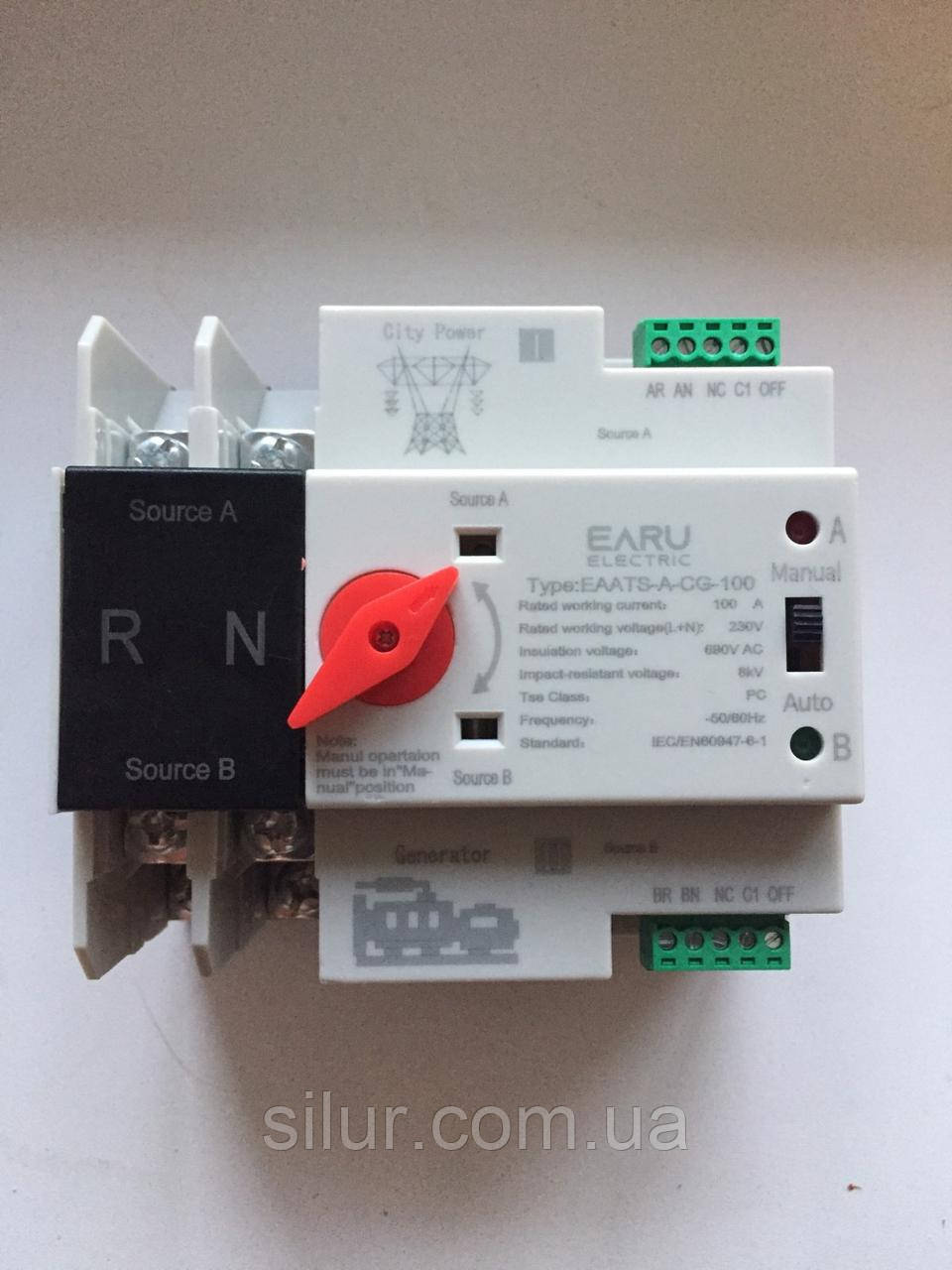 Автомат введення резерву 100 А, фото 1