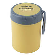 Ланчбокс круглий Kite K23-187-1, 450 мл, жовтий