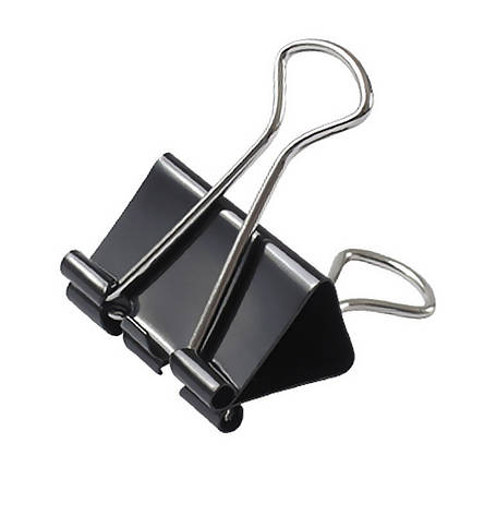 Біндер Axent 4404-A, 41 мм, 12 штук, чорний, фото 1