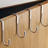 Багатофункціональний гачок S-подібний, гачок із неіржавкої сталі із силіконовими наконечниками