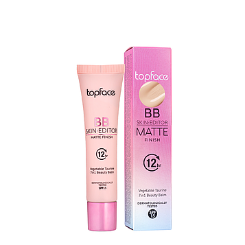 Тональний ВВ крем TopFace Skin Editor Matte Finish з SPF15, № 02