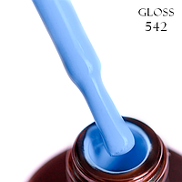 Гель-лак GLOSS 542 (небесний), 11 мл