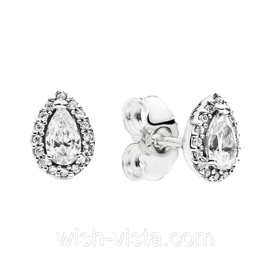 Срібні сережки No Brand Сячі краплі 296252CZ (1341787935), фото 1
