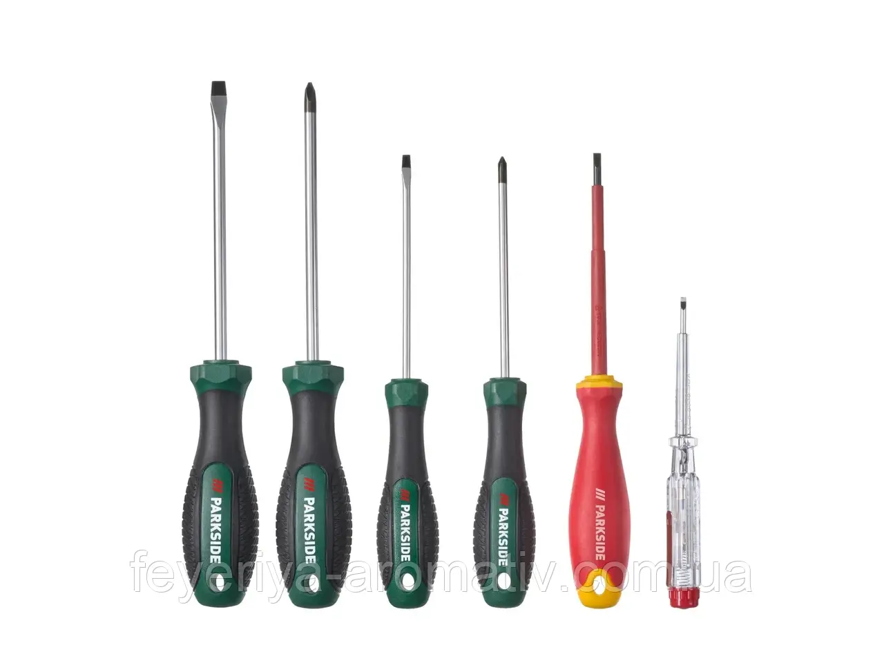 Набір викруток PARKSIDE з VDE для електромонтажу, 6 предметів