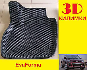 3D килимки EvaForma на Mazda CX-7 '06-12, дизель, 3D килимки EVA, фото 1
