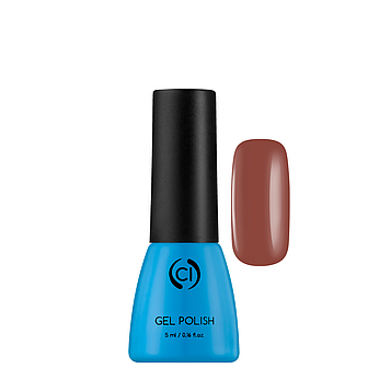 Гель-лак для нігтів Colour Intense Gel Polish 5 мл № 028 Матовий Mocha Темний Димчасто-бежевий