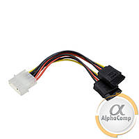 Переходник питание MOLEX SATA×2