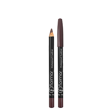 Олівець для очей Flormar Waterpoof Eyeliner водостійкий № 106 Темно-коричневий