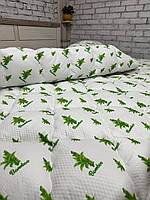 Зимова ковдра євро 200х220 см Бамбукове волокно