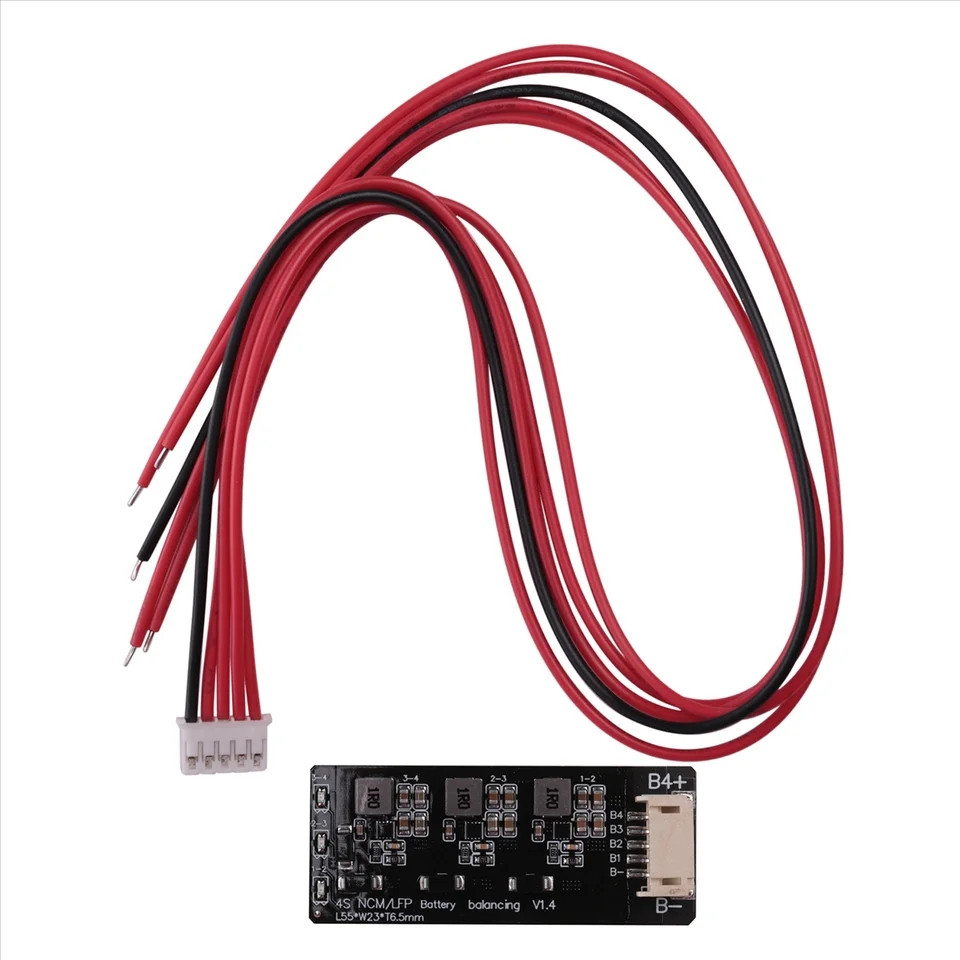 Активний балансир для 4S Li-Ion, LiFePO4 акумуляторів 1,2 А, фото 1