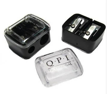 Точилка косметична подвійна QPI PROFESSIONAL QT 0003 (4шт.уп)