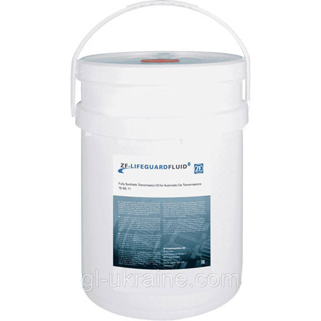 Трансмісійна олива ZF Lifeguard FLUID 6, 20л