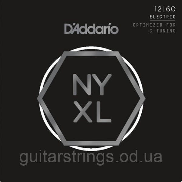 Струни d'addario NYXL1260 Extra Heavy 12-60