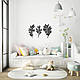 Декор в кімнату дерев'яна картина на стіну Красиві гілки стиль мінімалізм 25x43 см Woodyard (16109--25x43), фото 10