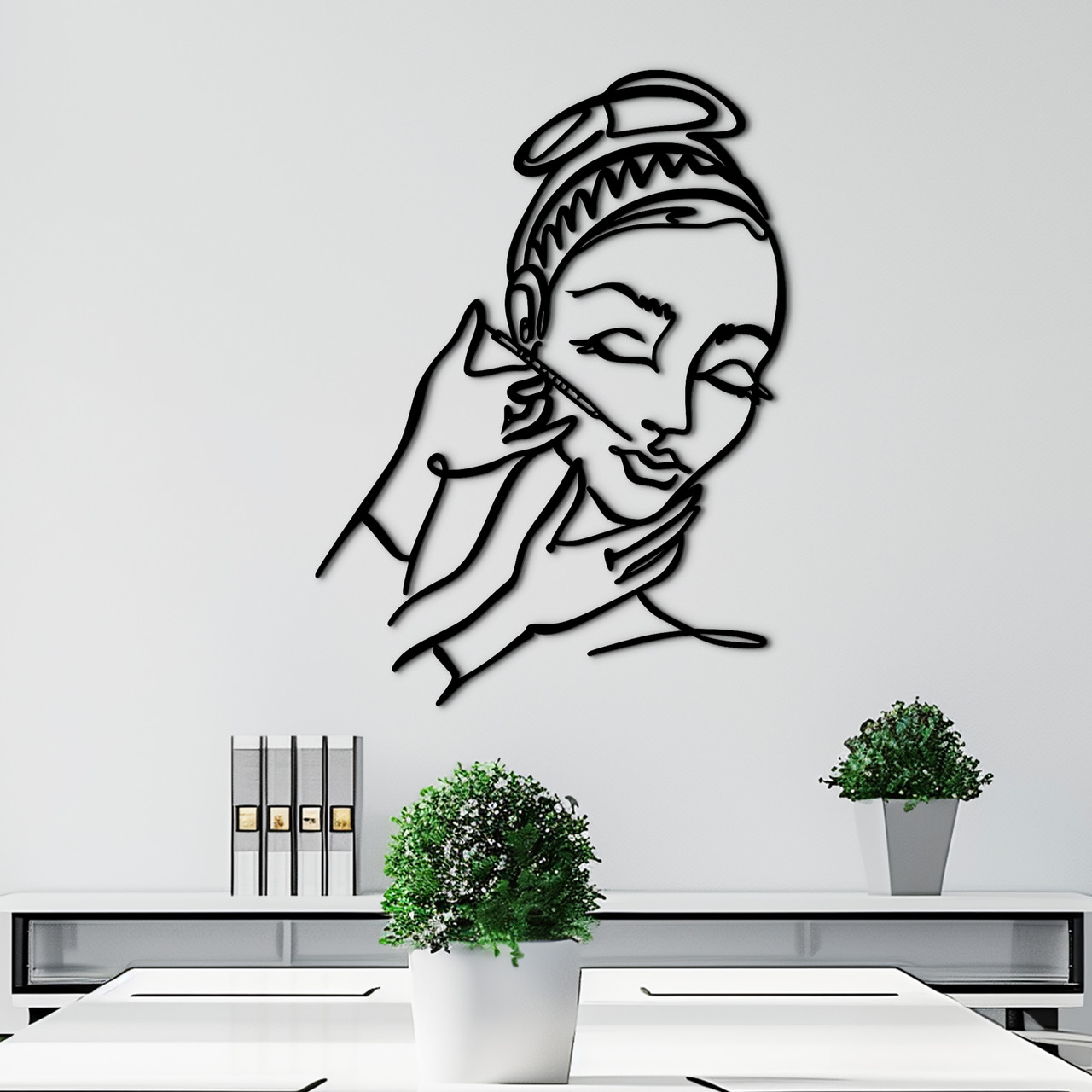 Інтер'єрна картина на стіну декор в кімнату Ботокс губ - для клініки 30x23 см Woodyard (16119--30x23), фото 1