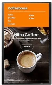 Проекційний екран (інтерактивна дошка) Samsung SMART Signage LH24KMATBGCXEN