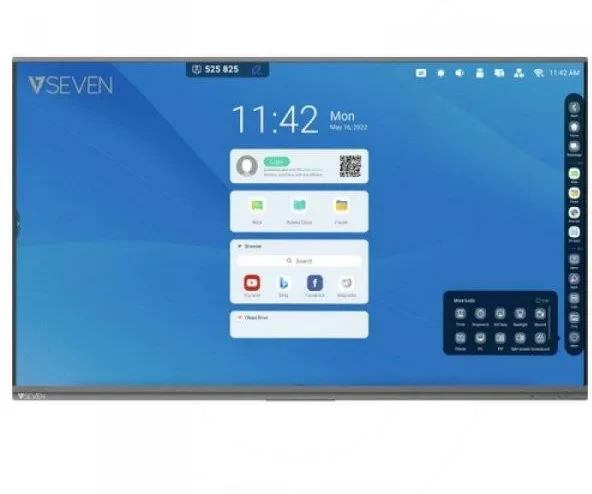 Проекційний екран (інтерактивна дошка) V7 Videowall Ifp7502-V7Pro 75"