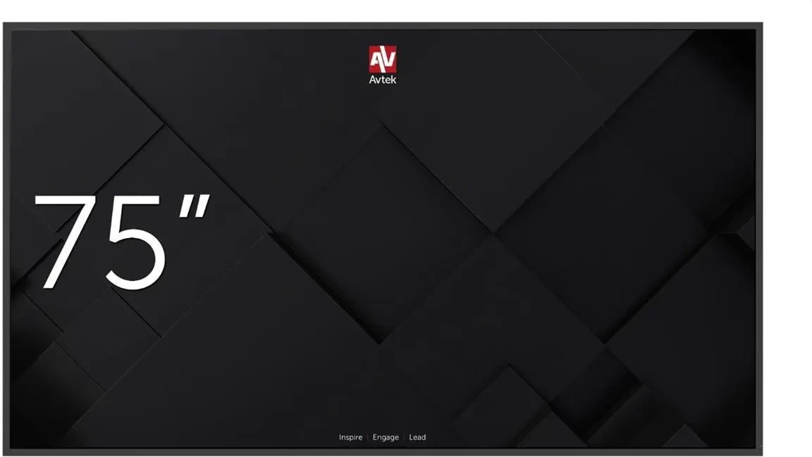 Проекційний екран (інтерактивна дошка) Avtek Informacyjny Ds 75' - 18/7 2X10W System Android 11.0