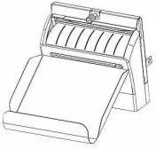 Різак для паперу Zebra obcinak (cutter) do ZT111, ZT231 ( P1123335-041 )