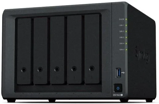 Сервер Synology Kit Ds1522+ -+ 5X Seagate Nas Hdd Ironwolf 10Tb 7.2K Sata - (KDS1522++5XST10000VN000)