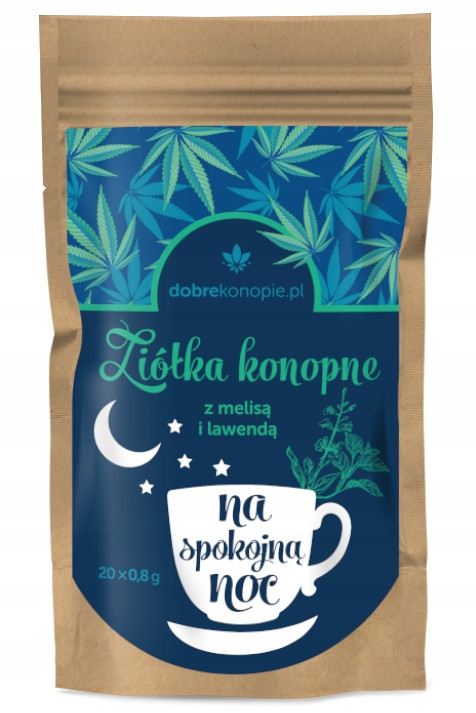 Dobre Hemp HEMP HERBS LEVEL MELISA для спокійного сну, фото 1