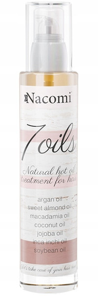 NACOMI НАТУРАЛЬНА МАСКА ДЛЯ ВОЛОССЯ З 7 МАСЕЛ, фото 1