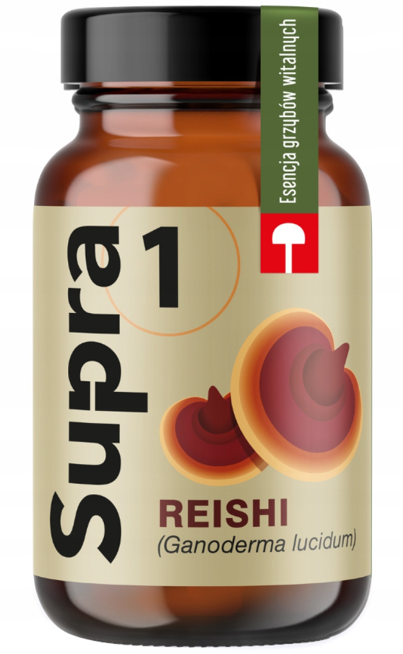 Supra1 РЕЙШІ ЕКСТРАКТ ЖИТТЄВИХ ГРИБІВ з медом ІМУНІТЕТ, фото 1