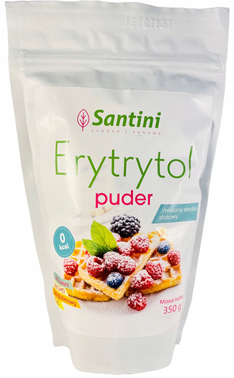 ЦУКРОВА ПУДР Santini ERYTRITOL, ЗДОРОВИЙ ПІДСОЛОДЖУВАЧ, фото 1