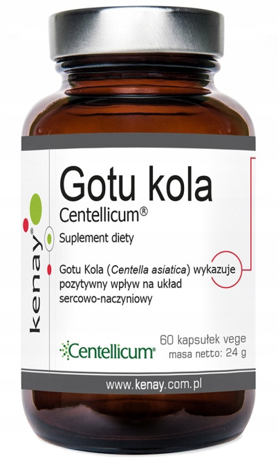Kenay GOTU KOLA Centellicum АЗІАТСЬКА ЦЕНТЕЛІЯ ПАМ'ЯТЬ СЕРЦЕВОГО КРОВООБІГУ, фото 1
