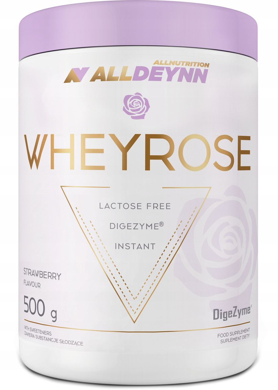 ALLNUTRITION ALLDEYNN WHEYROSE WPC ПРОТЕІН ПОЛУНИЦЯ, фото 1