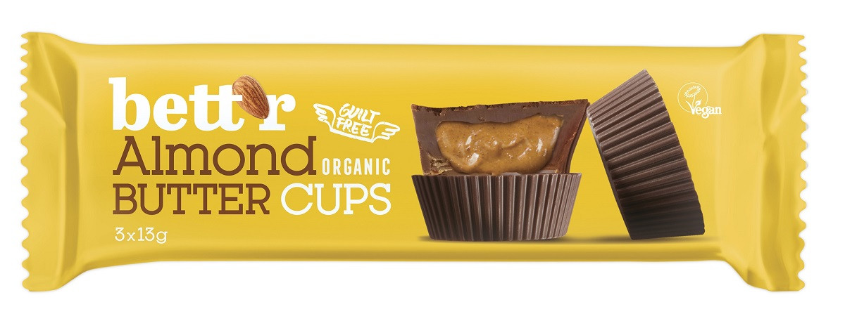 ПРАЛІНЕ BETT'R, НАПОВНЕНЕ ОРГАНІЧНИМ МИГДАЛЕВИМ КРЕМОМ, фото 1