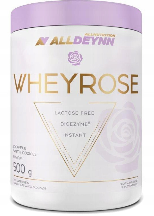 ALLNUTRITION ALLDEYNN WHEYROSE PROTEIN КАВА БЕЗ ЛАКТОЗИ, фото 1