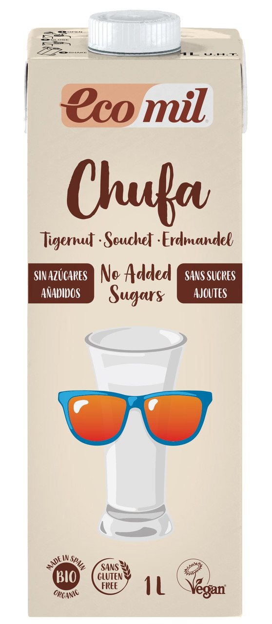 Напій з тигрового горіха ECOMIL , Чуфа БІО БЕЗ ГЛЮТЕНУ, фото 1