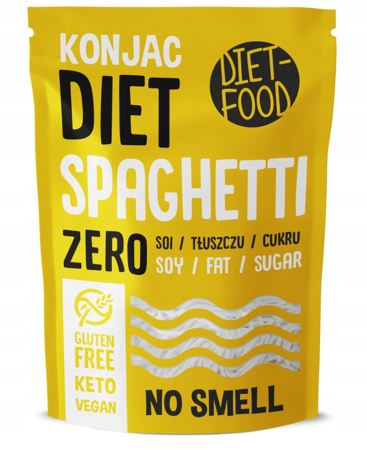 Diet Food KONJAC PASTA БЕЗ ГЛЮТЕНУ Спагеті, фото 1