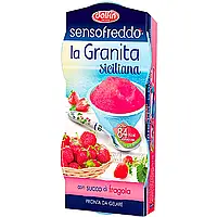 Десерт Dolfin SensoFreddo la Granita Siciliana Fragola 200ml
