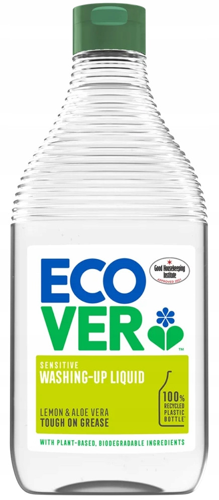 ECOVER Засіб для миття посуду АЛОЕ ЛИМОН 450 мл, фото 1