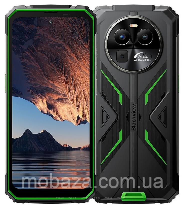 Смартфон Blackview BV8100 8/256Gb Emerald Green