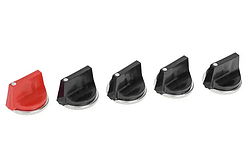 Ручки для газової плити та духовки, комплект 5 шт.