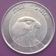Монета Алжиру 10 динар 2008 г.