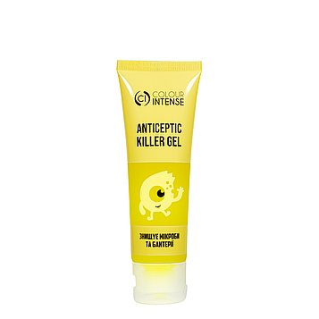 Антисептик для рук гелевий Colour Intense Killer Gel 50 мл, № 02 Citrus Цитрус