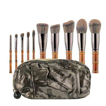 Набір пензликів для макіяжу MaXmaR з 10 інструментів MB-319