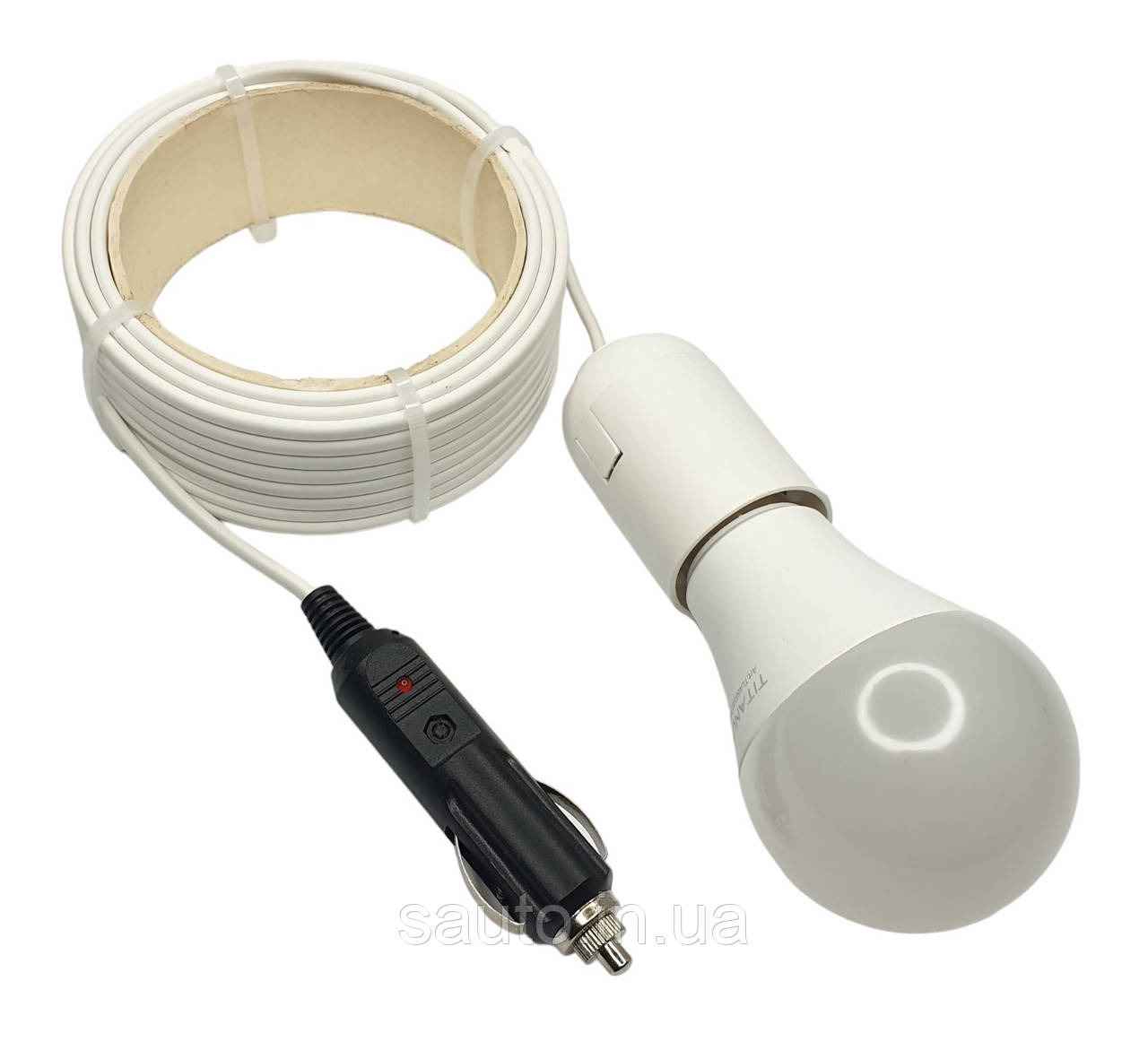 12 вольт. 9 Ват. 6000 К. 3 Метри. Автомобільна світлодіодна переноска