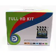 Система відеоспостереження на 8 камер з реєстратором DVR KIT 6678 WiF Комплект камер зовнішнього відеоспостереження, фото 10